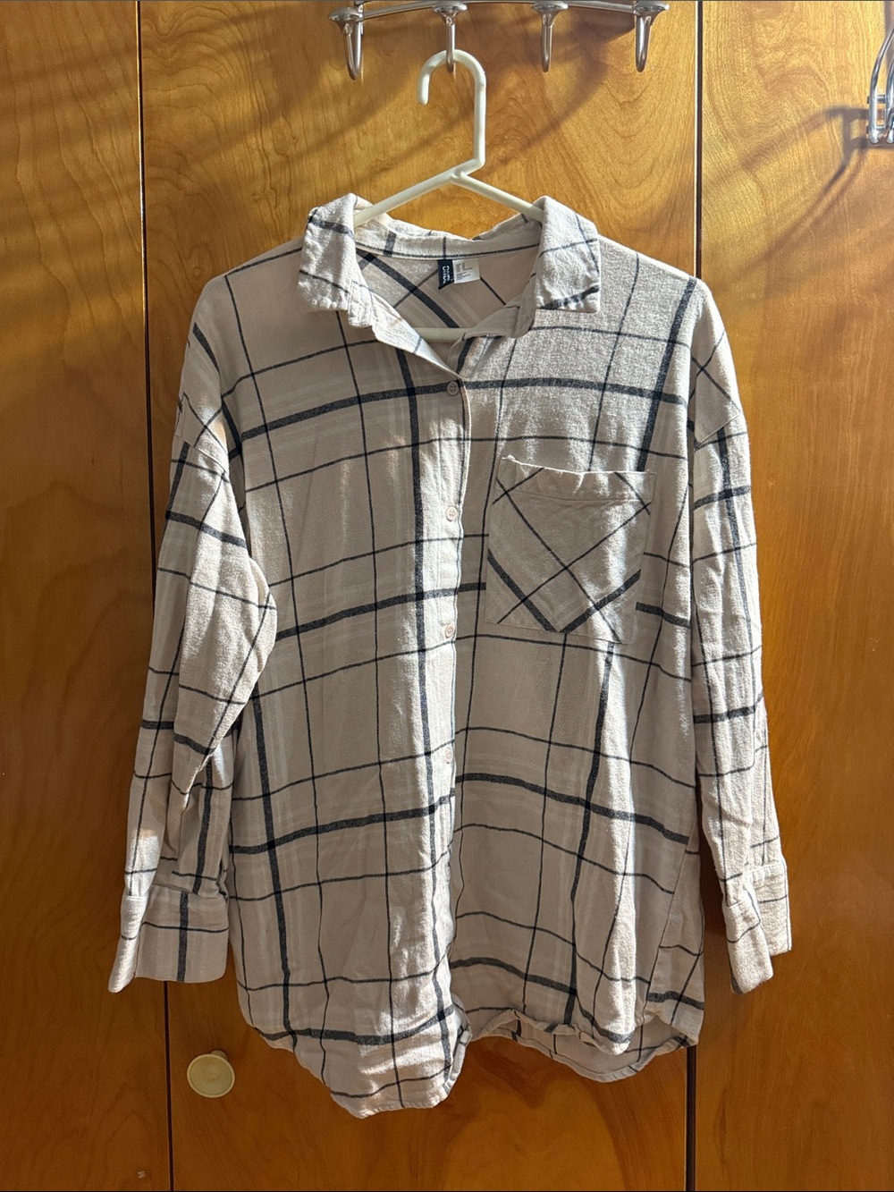 H&M Divided Pink Flannel
